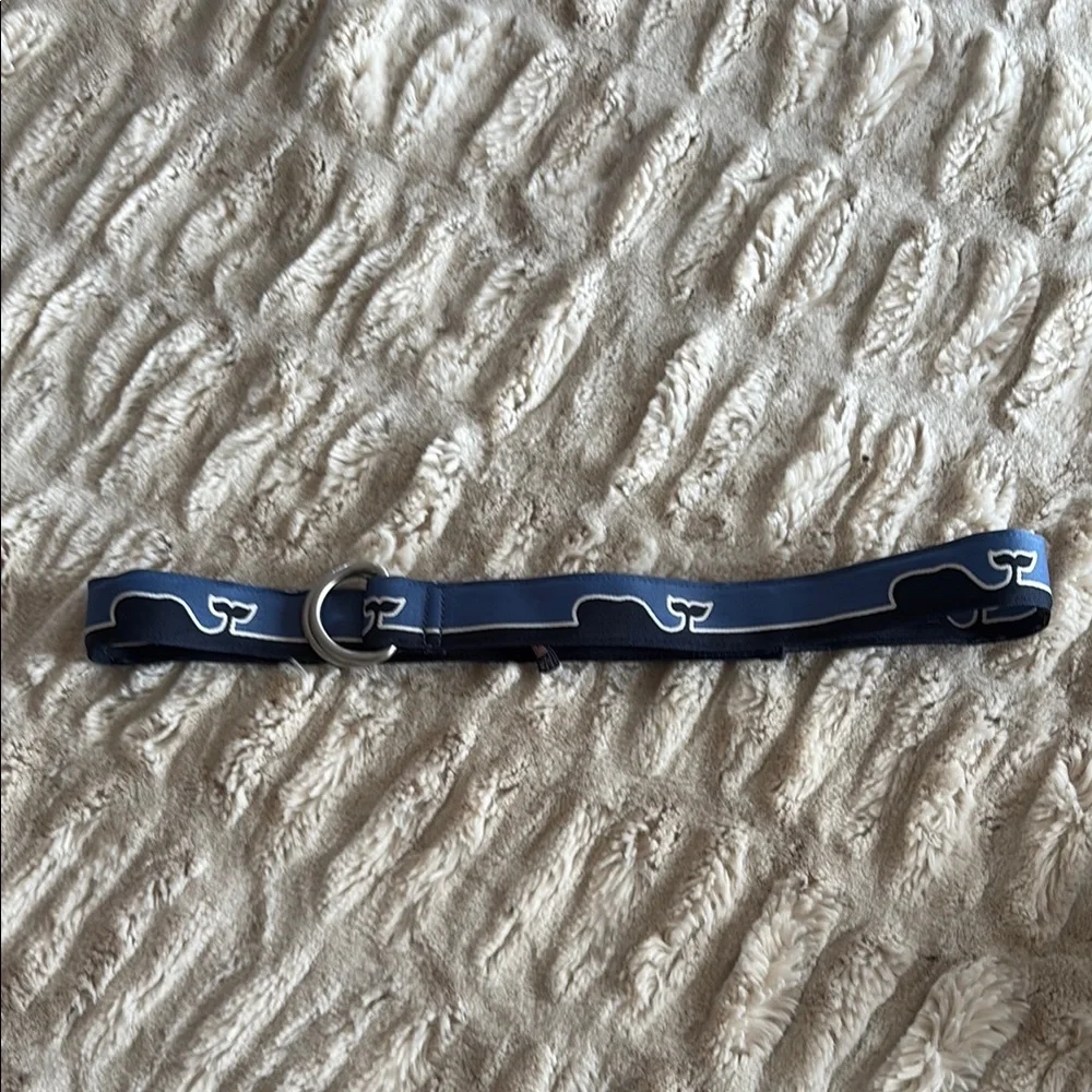 Vineyard Vines Boys Whale Belt - size xl